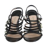 sandalia-gucci-tiras-preta-gg