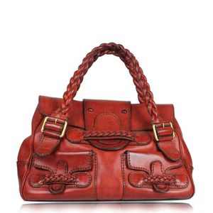 Bolsa Valentino Histoire Couro Vermelho