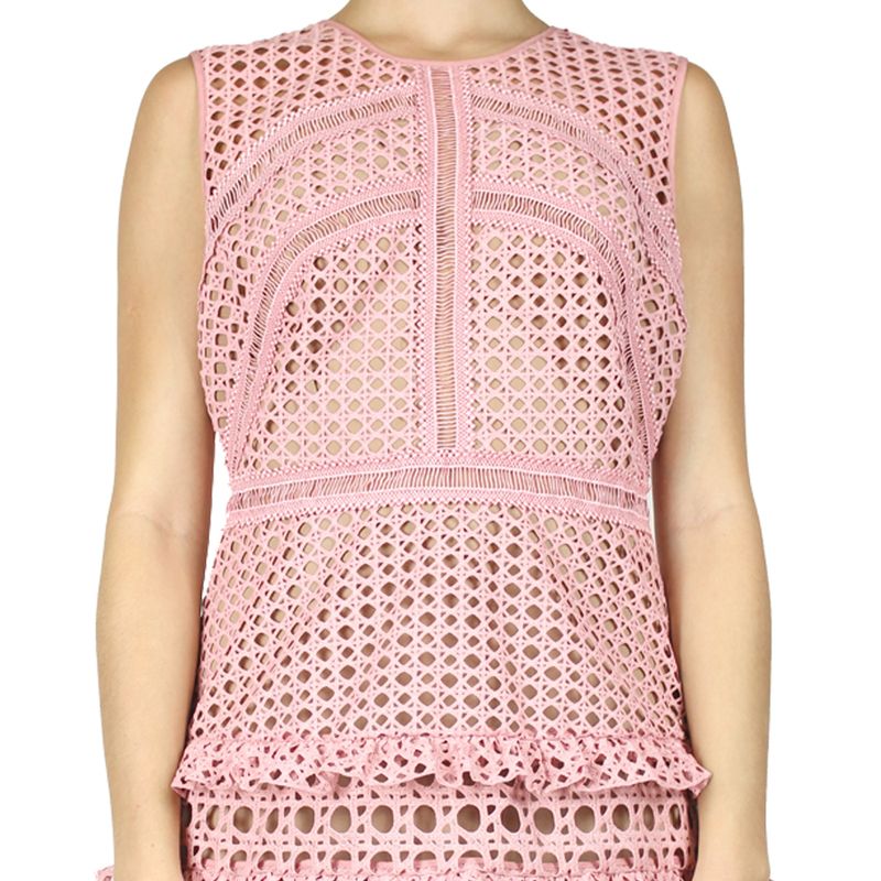 Vestido-Self-Portrait-Rosa