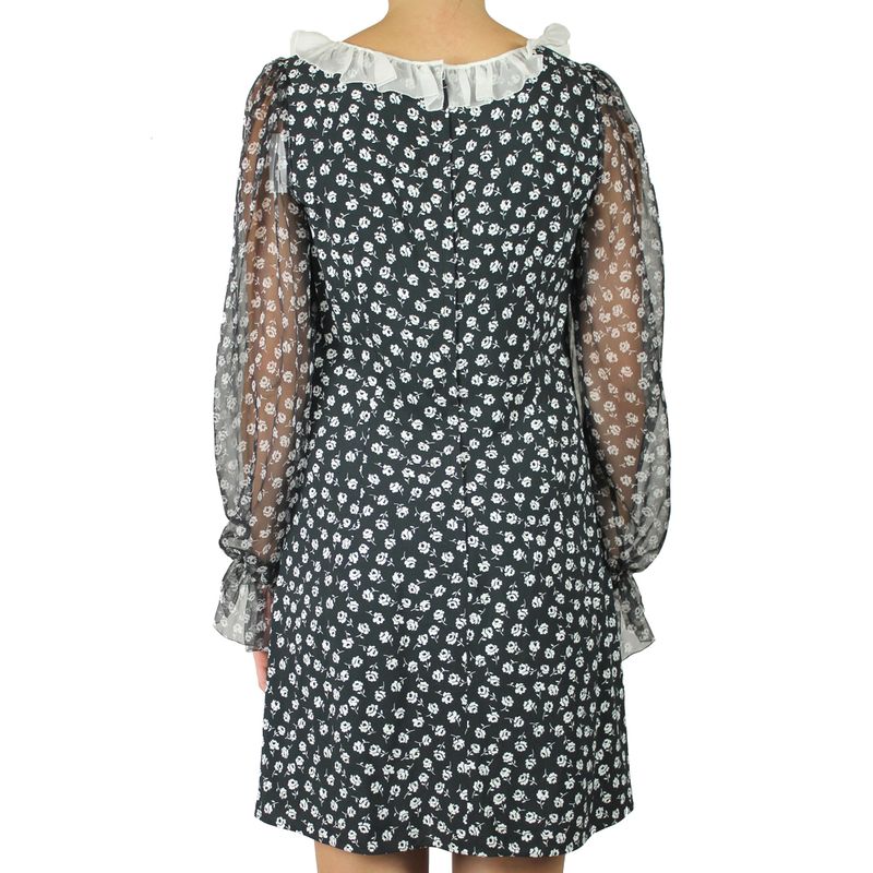 Vestido-Dolce-_-Gabbana-Estampado-Preto-e-Branco-Florido