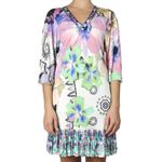 estido-Roberto-Cavalli-Estampado-com-Plissado-na-Barra
