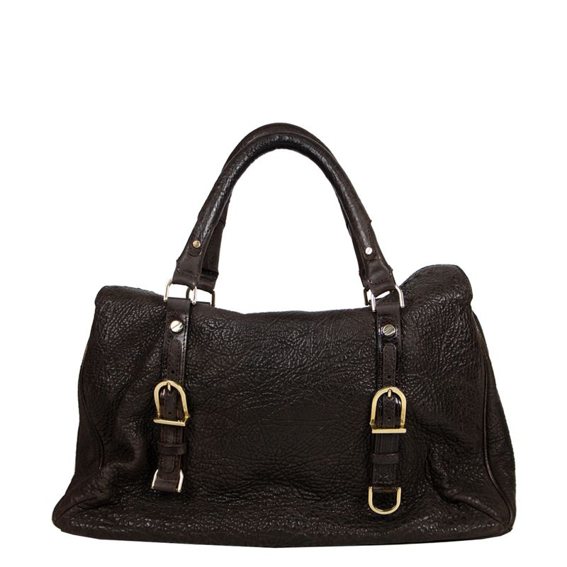 Bolsa-Versace-Couro-Marrom
