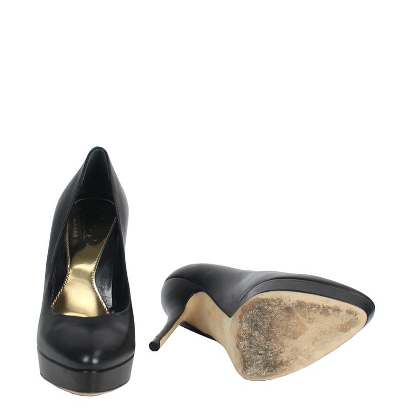 Scarpin-Gucci-Couro-Preto