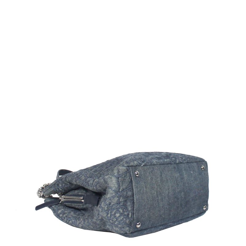 Bolsa-Chanel-Denim-Camelia