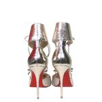 Scarpin-Christian-Louboutin-Tornozeleira-Prateado