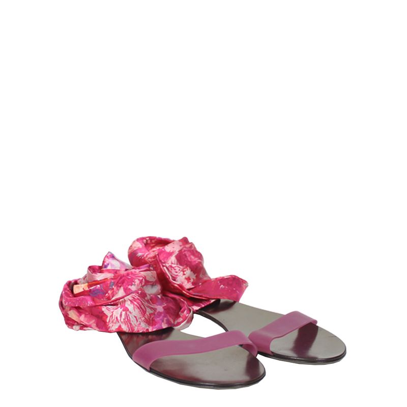 Sandalia-Rasteira-Roberto-Cavalli-Seda-Rosa