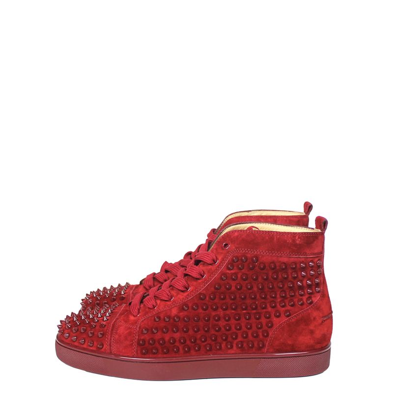 Tenis-Christian-Louboutin-Spikes-Vermelho