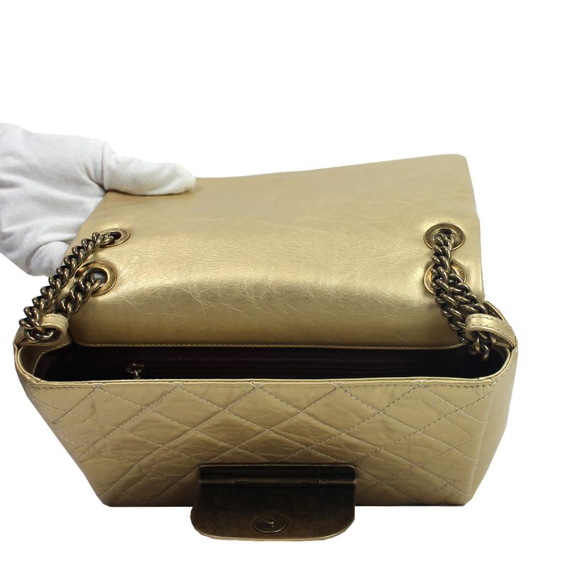 Bolsa-Chanel-Rue-Cambon-Dourado