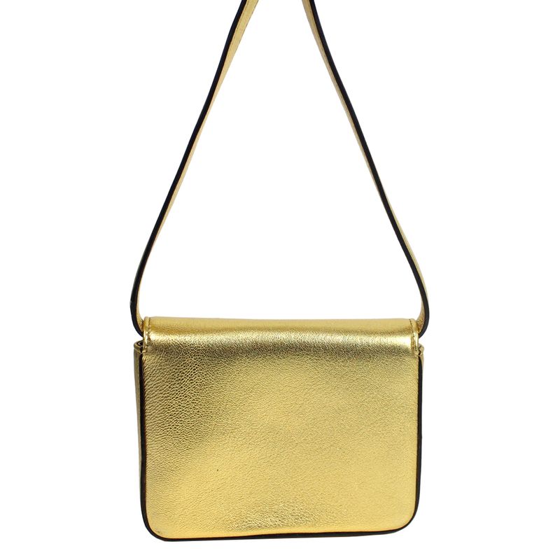 Bolsa-Tom-Ford-Couro-Dourado