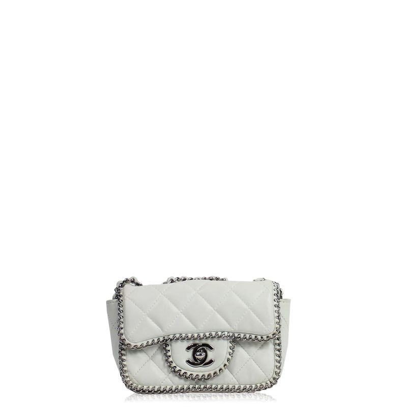 Bolsa-Chanel-Classic-Couro-Branco