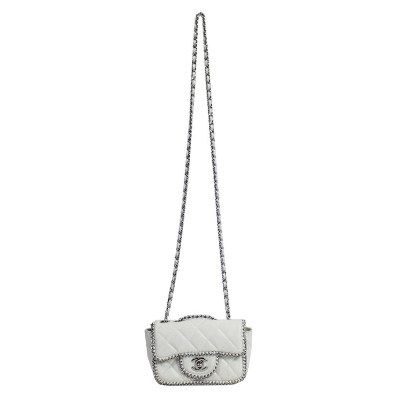 Bolsa-Chanel-Classic-Couro-Branco