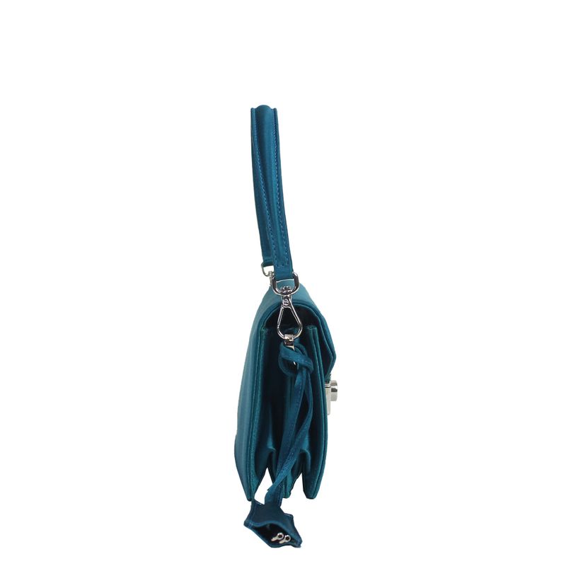 Mini-Bolsa-Prada-Sound-Cetim-Azul-Petroleo