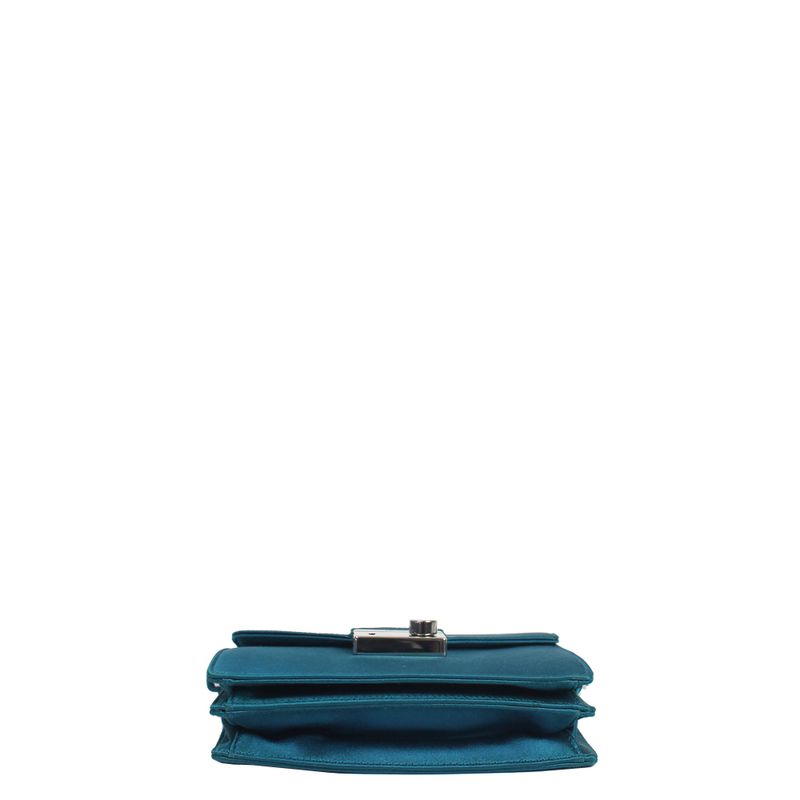 Mini-Bolsa-Prada-Sound-Cetim-Azul-Petroleo
