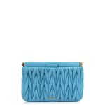 Clutch-Miu-Miu-Matelasse-Couro-Azul