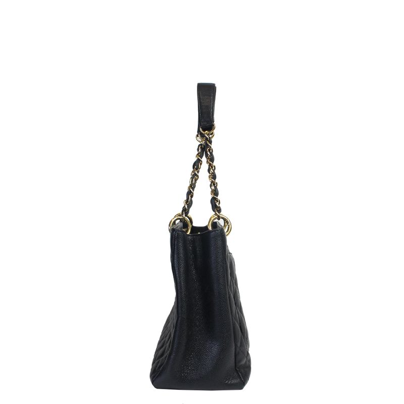 Bolsa-Chanel-Shopper-Caviar-Preto-Grande