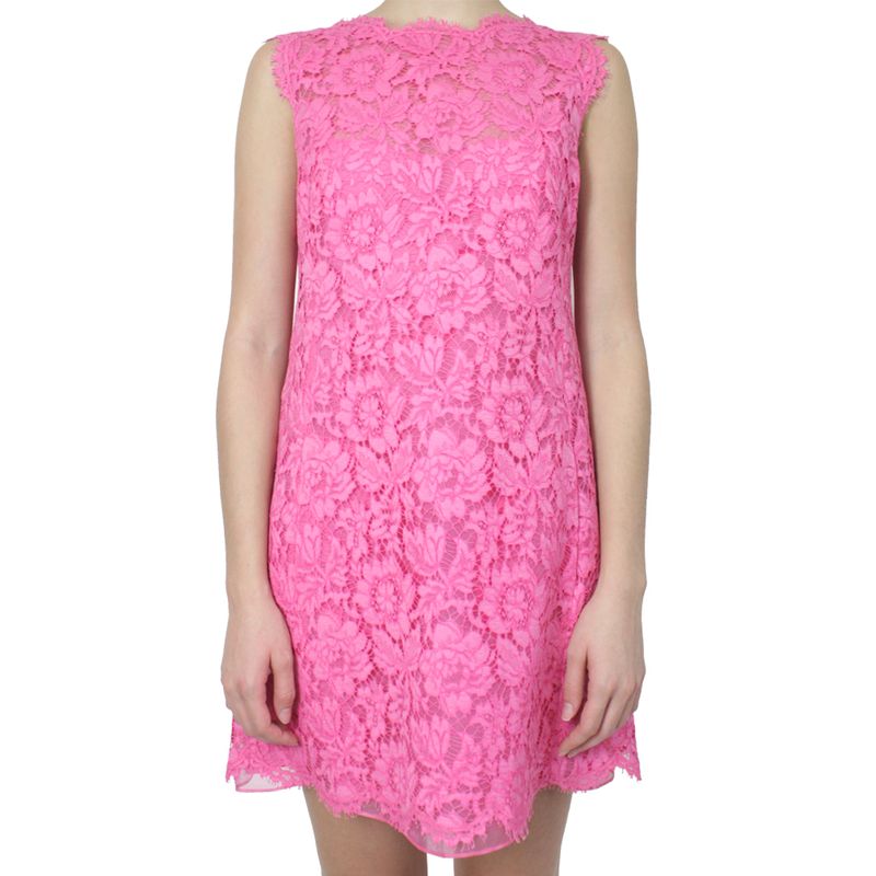Vestido-Valentino-Renda-Rosa