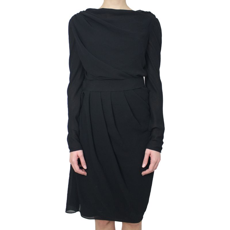 Vestido-Barbara-Bela-Mangas-Preto