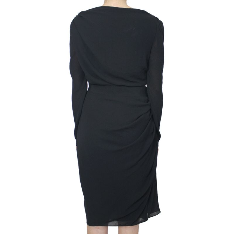 Vestido-Barbara-Bela-Mangas-Preto