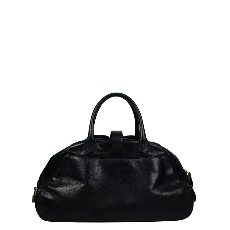 Bolsa-Christian-Dior-Saddle-Ostrich
