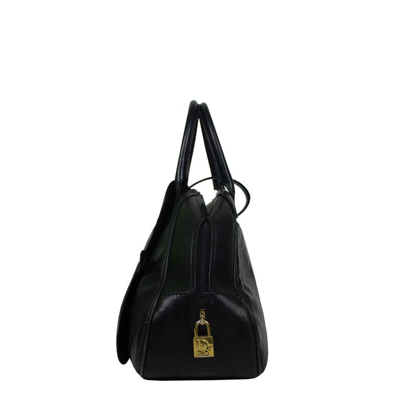 Bolsa-Christian-Dior-Saddle-Ostrich