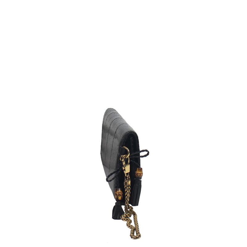 ClutchCarteira-Gucci-Python-Preto