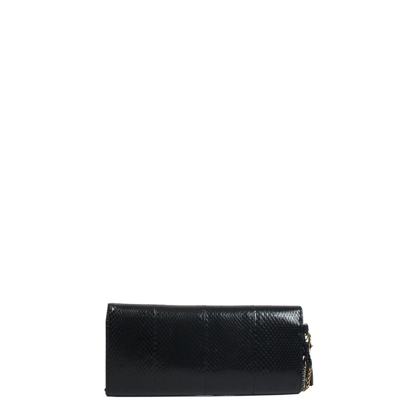 ClutchCarteira-Gucci-Python-Preto