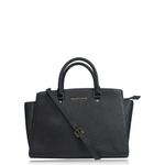 Bolsa-Michael-Kors-Selma-Saffiano-Preto