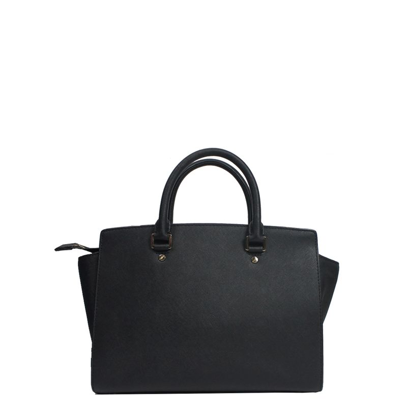 Bolsa-Michael-Kors-Selma-Saffiano-Preto