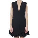 estido-Victoria-Beckham-Decote-V-Preto