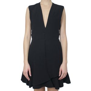 Vestido Victoria Beckham Decote V Preto