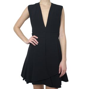 Vestido Victoria Beckham Decote V Preto