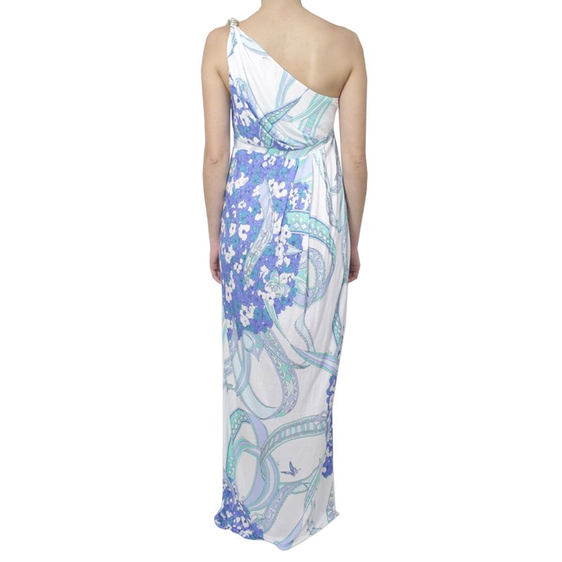 Vestido-Emilio-Pucci-Azul-Longo