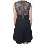 Vestido-Valentino-Renda-e-Laco-Preto