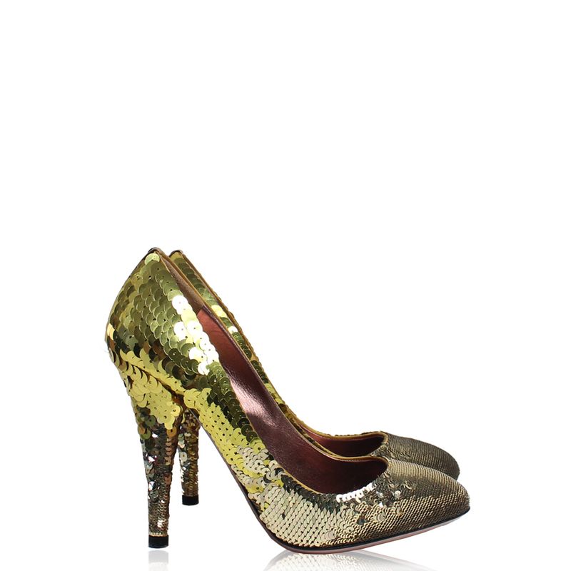 Scarpin-Miu-Miu-Paete-Dourado