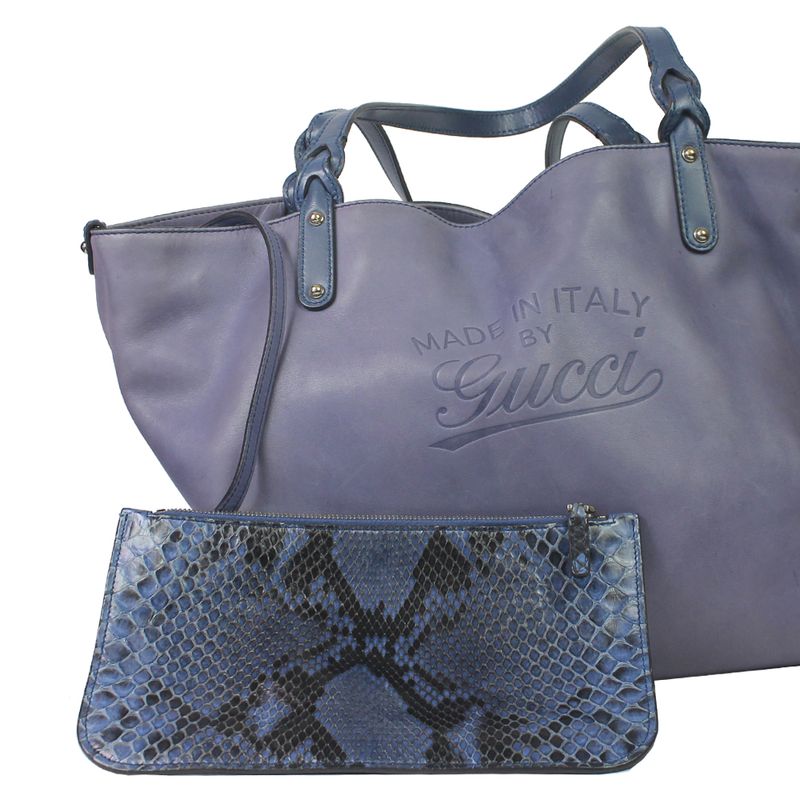 Bolsa-Gucci-Tote-Couro-Azul