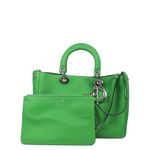 Bolsa-Christian-Dior-Diorissimo-Couro-Verde