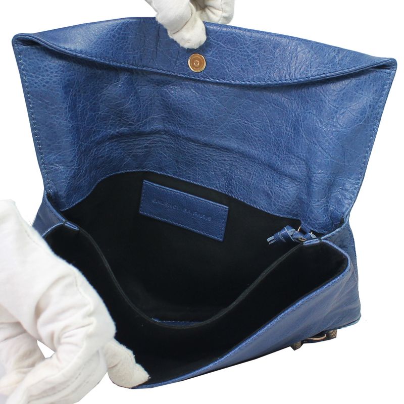 Clutch-Balenciaga-Motocross-Azul
