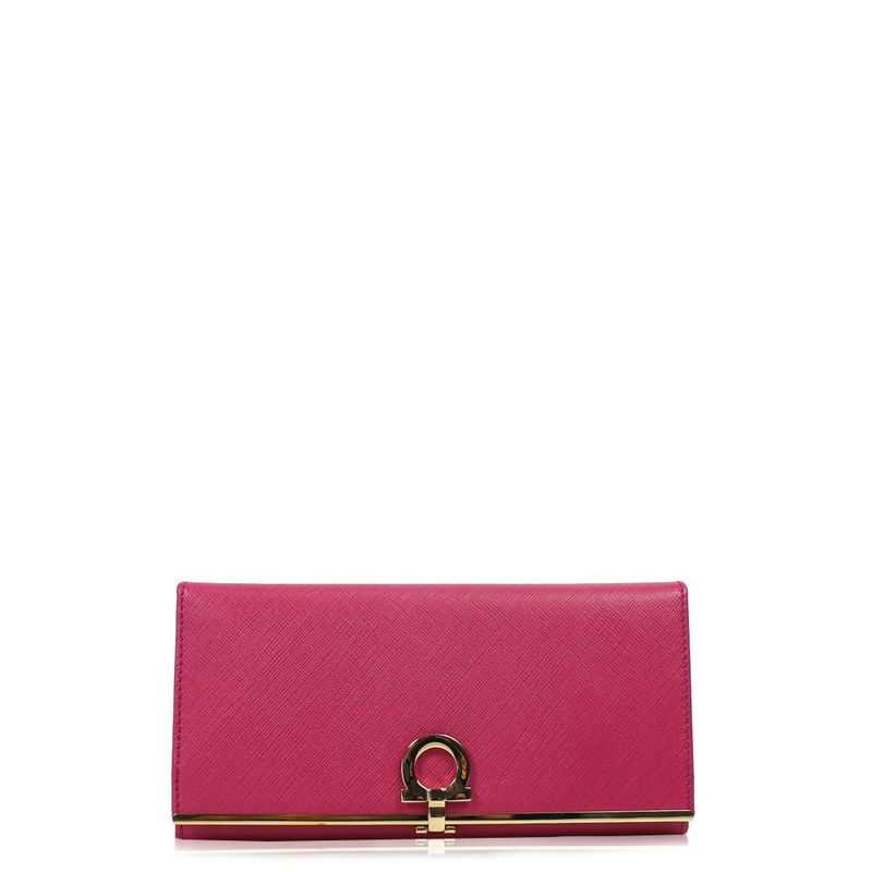 Carteira-Salvatore-Ferragamo-Couro-Rosa