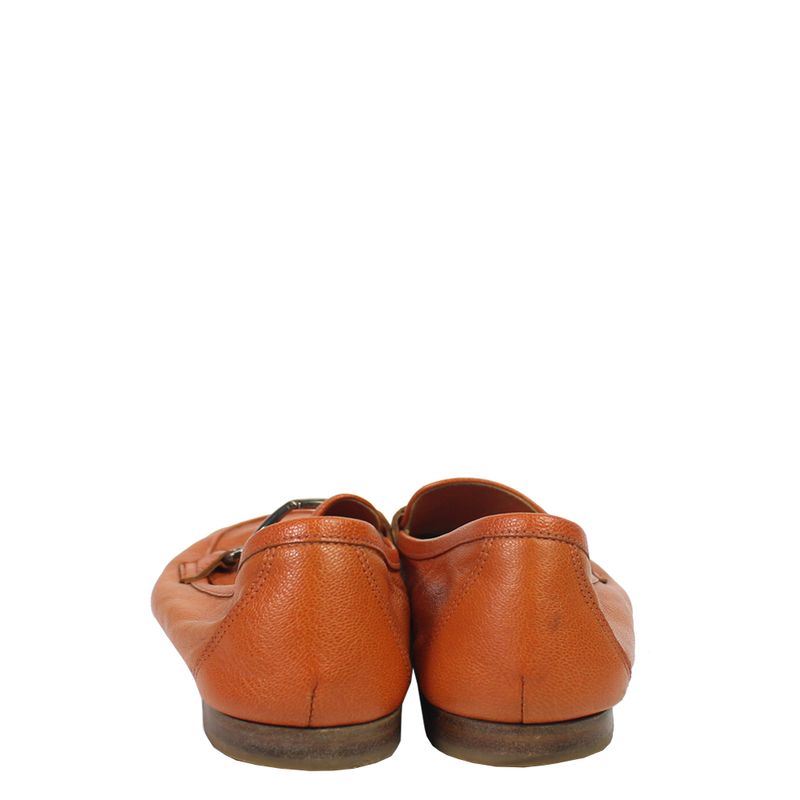 Loafer-Salvatore-Ferragamo-Couro-Laranja