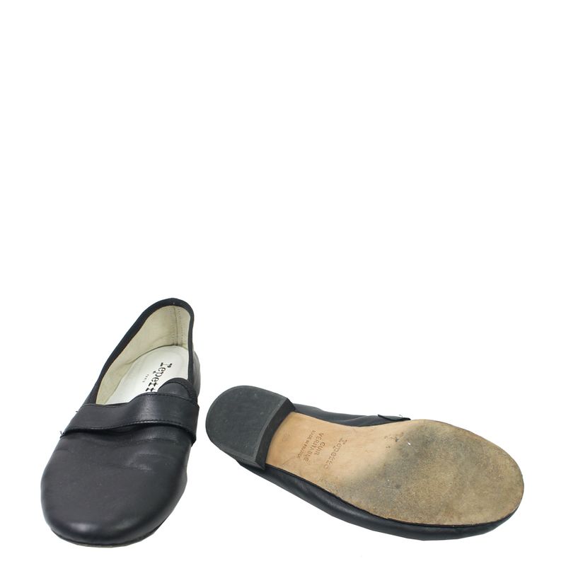 Loafer-Repetto-Couro-Preto
