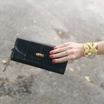 ClutchCarteira-Gucci-Python-Preto