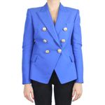 Blazer-Balmain-Azul