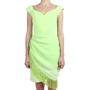 Vestido Thierry Mugler Verde Neon