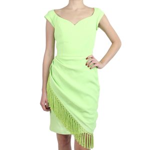 Vestido Thierry Mugler Verde Neon