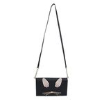 Bolsa-Kate-Spade-Rabbit-Couro-Preto