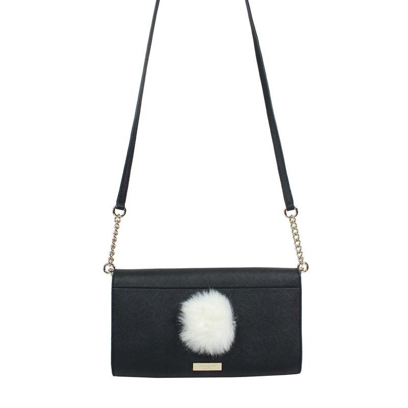 Bolsa-Kate-Spade-Rabbit-Couro-Preto