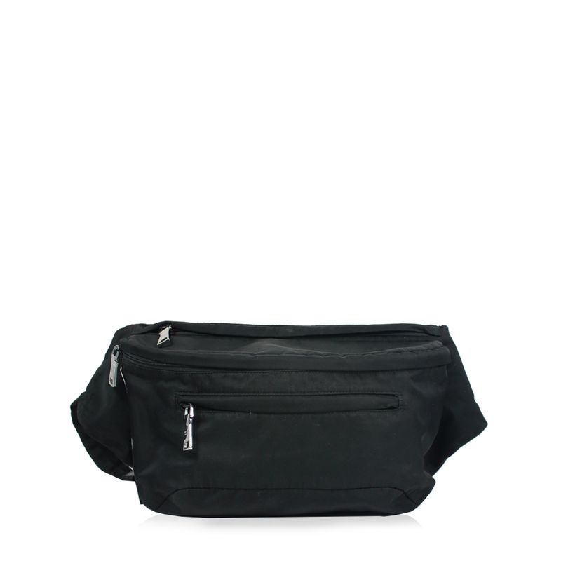 Pochete-Prada-Nylon-Preto
