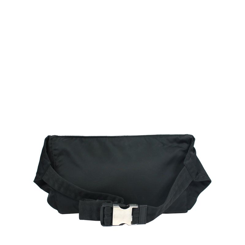 Pochete-Prada-Nylon-Preto