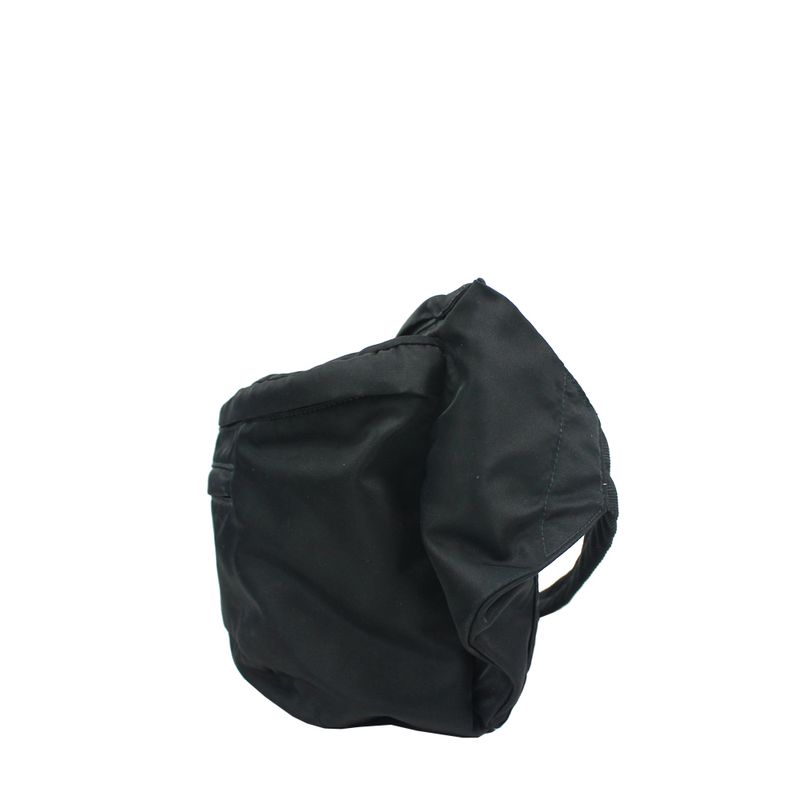 Pochete-Prada-Nylon-Preto