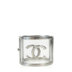 Bracelete Chanel Acrílico e Metal